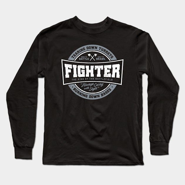 Fighter Long Sleeve T-Shirt by Wreckists